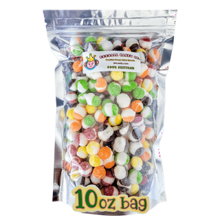  Freeze dried Candy Zkittles 8 oZ Freeze em Hard Freeze Dried  Candy Company Made With real ~'Skittles'~ (8 OZ Bag in box) Box Skittles®  is a registered trademark under license