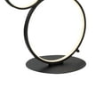 thumbnail image 6 of JONATHAN Y Pluto Stacked Circles 45" 5-Light Contemporary Modern Iron/Aluminum Integrated LED Floor Lamp, Black, JYL7103A, 6 of 6