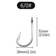 thumbnail image 3 of facefd Universal Octopus Fishing Hook Lure Fishing Hook Line Connector Stainless Steel Fishing Tackles, 3 of 8
