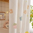 thumbnail image 5 of CAILDANL Students Dorm Bunk Bed Curtain Home Privacy Bed Shading Curtain Net Bed Cloth Dustproof Blackout Bed Canopy Bedding Curtain Students Dormitory Tent Lightproof Cloth Curtain, 5 of 8