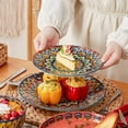 thumbnail image 5 of Vancasso Dinnerware Set, Porcelain Plates and Bowls Sets for 6, 24 Pieces Ceramic Boho Dish Set for Kitchen, Dishwasher and Microwave Safe, Series LUMI, 5 of 10