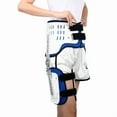 thumbnail image 1 of Right-Side Universal Hip & Femur Support Brace - Adjustable Post-Surgery Immobilizer with Secure External Fixation, Durable Medical-Grade Material for Effective Injury Recovery and Activity Protection, 1 of 6
