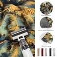 thumbnail image 5 of Area Rugs 4'x6'. Palm Tree Carpet Runner Indoor Outdoor Rugs Home Decor Aesthetic, Retro Summer Botanical Tropical Plant Leaves Non Slip Mats Washable Accent Rug for Living Room Bedroom, 5 of 8