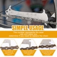 thumbnail image 2 of Unatoiry Bike Chain Gauge Tool Smooth Line And Round Edge For Easy Measurement Chain Wear Indicator Portable, 2 of 6