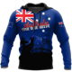 thumbnail image 3 of Sudadera con capucha con estampado 3D del emblema nacional de Australia para hombre, sudadera de manga larga de otoño, sudadera informal con capucha de calle con la bandera australiana, ropa, 3 of 5
