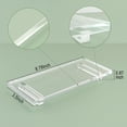 thumbnail image 1 of Bandeja de mostrador de baño, bandeja de tocador, soporte de esponja acrílica, bandeja de baratija transparente, organizador de mostrador para joyería Macarena Bandeja de mostrador de baño, 1 of 8