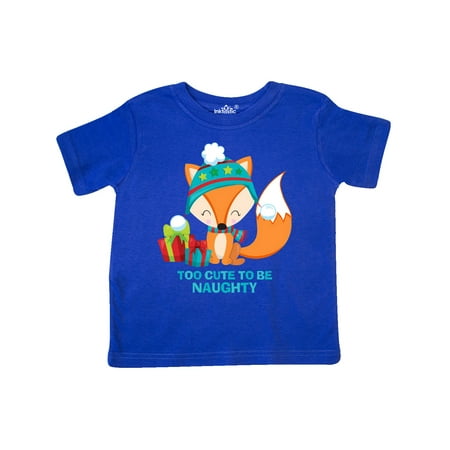 

Inktastic Too Cute Naughty Fox Gift Toddler Boy or Toddler Girl T-Shirt