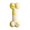 A004- Yellow, variant on Dog Chew Toys, Dog Toys for Aggressive Chewers, Puppy Chew Toys for Oral, Small Dog Chew Toys, 7X3 Inch Red Durable Textured Bone-Shaped Interactive Pet Dog Supplies That Support