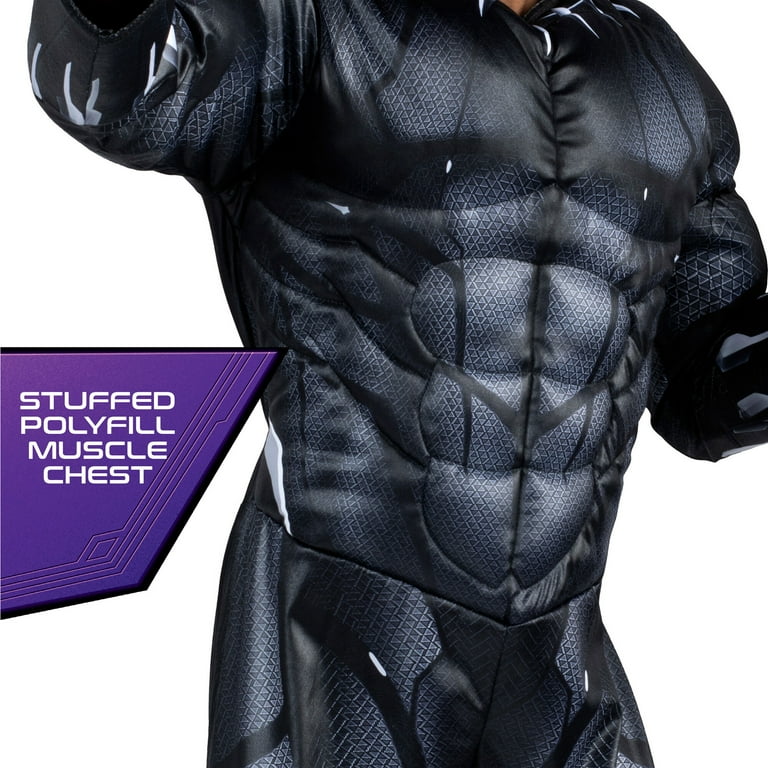 Black Panther Child Costume Padded Chest