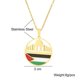 thumbnail image 3 of New Stainless Steel Al-Aqsa Mosque And Palestine Pendant Necklaces for Women Men Gold Color/Silver Color Jewelry Ethnic Gifts, 3 of 5