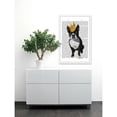 thumbnail image 3 of Marmont Hill "Boston Terrier Crown" Framed Painting Print, 3 of 6