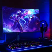 HKC CG321QKS 31.5 VA Gaming Monitor WQHD 2560×1440 275Hz 1ms MPRT HDR10 90% DCI-P3 Adjustable Tilt DP+HDMI 2.0