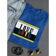 thumbnail image 3 of Love Square. Shaped T-Shirt Women -Image by Shutterstock, Female XX-Large, 3 of 4