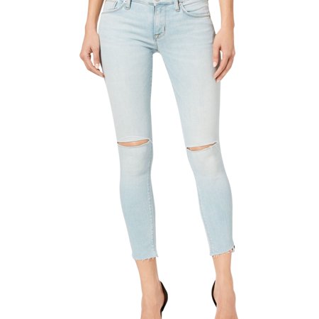 Hudson Womens Krista Ankle Skinny Fit Jeans Blue 32
