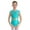 Blue Green, variant on Kids Girls Sparkle Sleeveless Gymnastics Ballet Leotard Tumbling Dance Unitard Biketard Practice Outfit Hot Pink 8