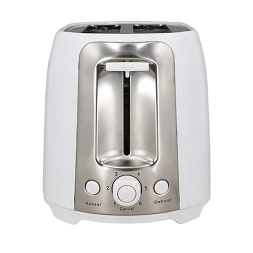 EUROSTAR ET752W 2-Slice Extra Wide-Slot Toaster, White