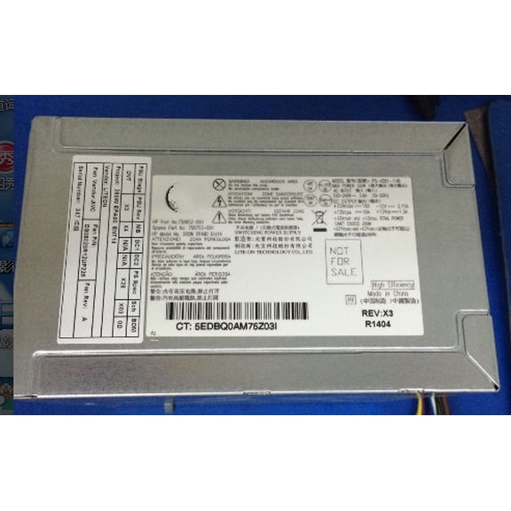 758652-001 758753-001 PS-4281-1HB 280W EPA90 HP power supply
