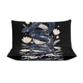 thumbnail image 3 of 3 Pcs Soft Bedding Set, Includes 1 Duvet Cover with Zipper And 2 Pillow,Shams Flower Entwined Snake Queen(90"×90"), 3 of 8