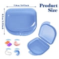 thumbnail image 4 of Retainer Case with Vent Holes,Protective Orthodontic Mouth Guard Case,Dental Storage Container Plastic,Mouth Guard Holder with Snap Lock,Portable Denture Tray for Travel Outside Camping, 4 of 8