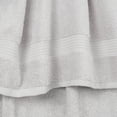 thumbnail image 4 of Cotton Paradise 100% Cotton 6 Piece Towel Set, Soft Absorbent Quick Dry Towels for Bathroom, Silver Gray, 4 of 7