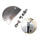 thumbnail image 3 of Kit de abrazadera de aguja de pie prensatelas de placa de metal resistente de 4 juegos de repuesto para accesorios de s de coser industriales Baoblaze Placa de la máquina de coser, 3 of 8