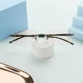 thumbnail image 3 of LifeArt Blue Light Blocking Glasses, Computer Reading Glasses, Anti Blue Rays, Reduce Eyestrain,Stylish for Men and Women(Grey,+3.00 Magnification), 3 of 5