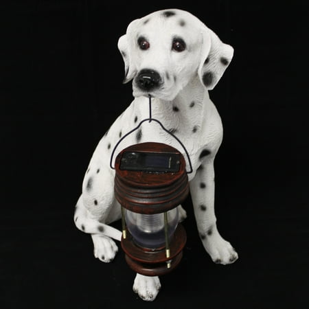 ASC Eco-Friendly Energy Saving Boxer Dog with Lantern Solar Light