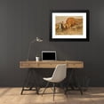 thumbnail image 4 of Henri Émilien Rousseau 24x18 Black Modern Framed Museum Art Print Titled - The Gate of Bab Guissa, Fez, 4 of 5