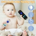 2Pack Silicone Baby Teething Toys, 612 Months, Chew Toys Set, Remote