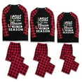 thumbnail image 2 of Ihaphap Jesus Is The Reason For The Season Family Christmas Matching Pajamas Set, 3-4T-Kid, 2 of 6