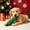 DW4, variant on Juguete masticable navideño cuerda algodón tejido mascotas palito duradero la dentición del perro festivo seguro los dientes material algodón suave perros juego diario en interiores.