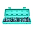 thumbnail image 1 of Juego de llaves de trinquete de acero con alto contenido de carbono de 10 piezas para automóviles domésticos y, 1 of 5