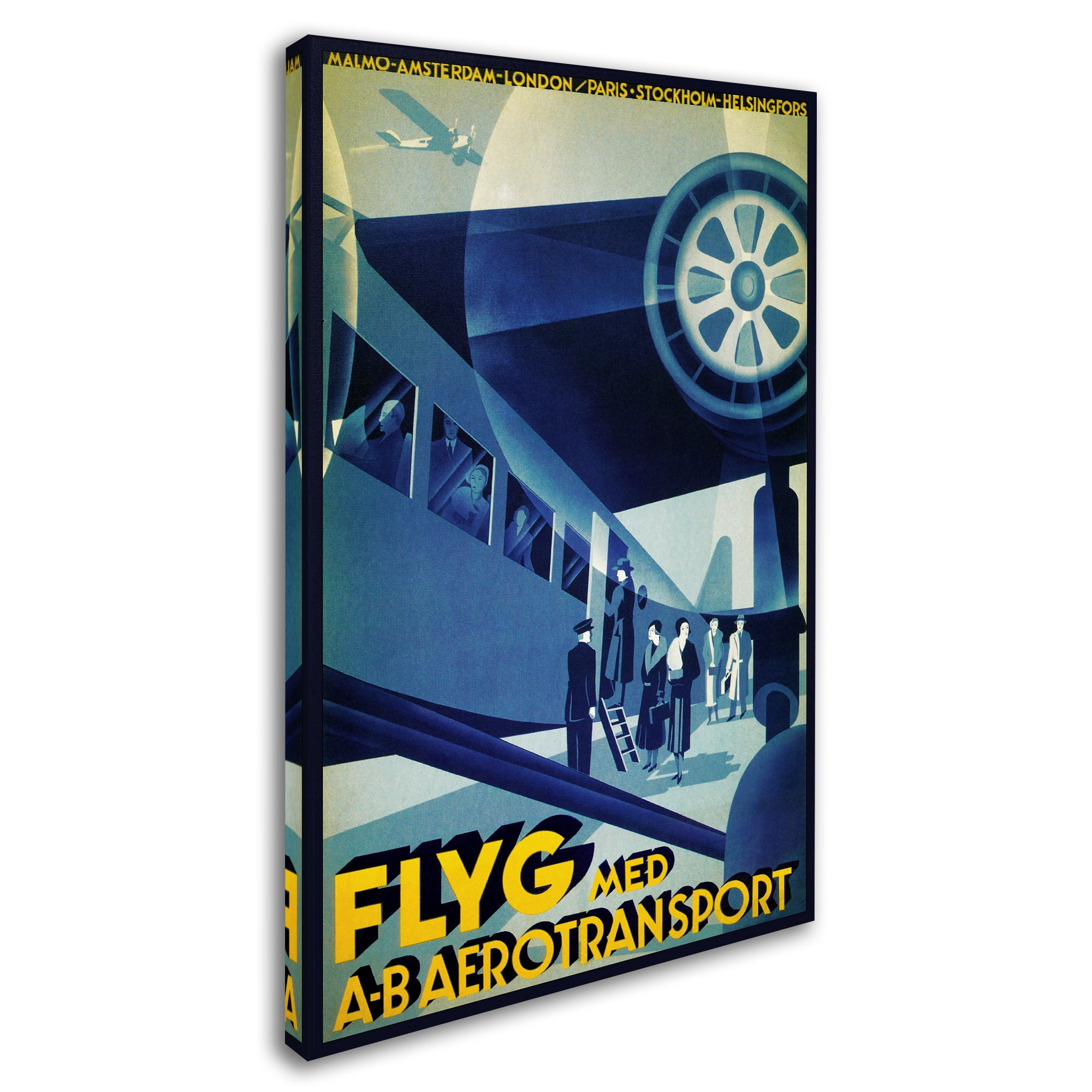 Trademark Fine Art 'Travel 288' Canvas Art by Vintage Lavoie