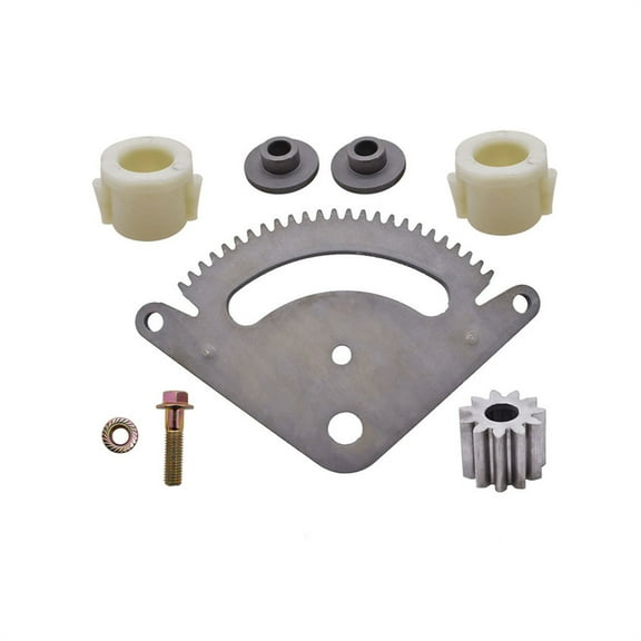 findmall For John Deere L118 L120 L130 Selective Sector Gear Pinion Gear w/Bushings