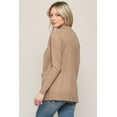 thumbnail image 3 of Made by Johnny Women's Women's Open Front Knit Cardigan L KHAKI, 3 of 6