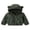 Green, variant on 6M-4T Toddler Boys Girls Winter Warm Fleece Hooded Coats Jacket Long Sleeve Zip Up Coat Outwear
