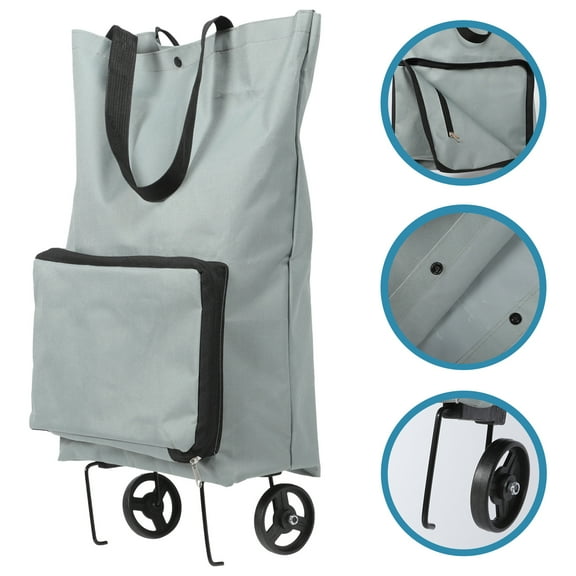 Sparsain Foldable shopping trolley Foldable shopping trolley Foldable shopping bag with wheels