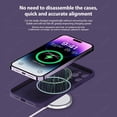 thumbnail image 4 of Original Liquid Silicone Magnetic Case For iPhone 11 13 12 14 15 Pro Max Plus For Magsafe Case Wireless Charge Cover Accessories, 4 of 5