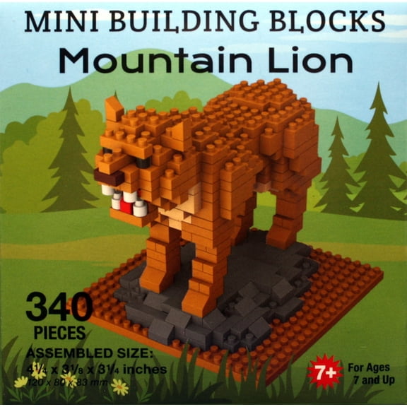 Mini Building Blocks - Mountain Lion