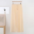 thumbnail image 2 of Vrorvz Plus Size Wide Leg Pants for Womens Drawstring Elastic Waist Palazzo Lounge Pant with Pockets 3X-5X, 2 of 5