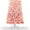 White powder, variant on 7.5ft Pre-lit Snow Flocked Pencil Christmas Tree Fir Hinged Slim Corner Xmas Tree Holiday Decoration with 250 Incandescent Warm White Lights & 814 Snow Branch Tips, Pink Gradien