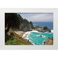 thumbnail image 3 of Brian Kidd 4x24 White Modern Wood Framed Wall Art Titled - Hidden Cove I, 3 of 5