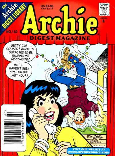 Archie Digest Magazine #160 VF ; Archie Comic Book - Walmart.com