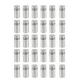 thumbnail image 1 of 30 Pieces 12 X 22Mm Stainless Steel Spacer Glass Holder Sign Mounting, 1 of 5