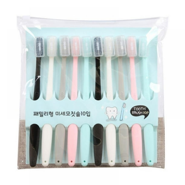 Extra Soft Toothbrush for Sensitive Gums Tooth Brush Ten Pack Adult