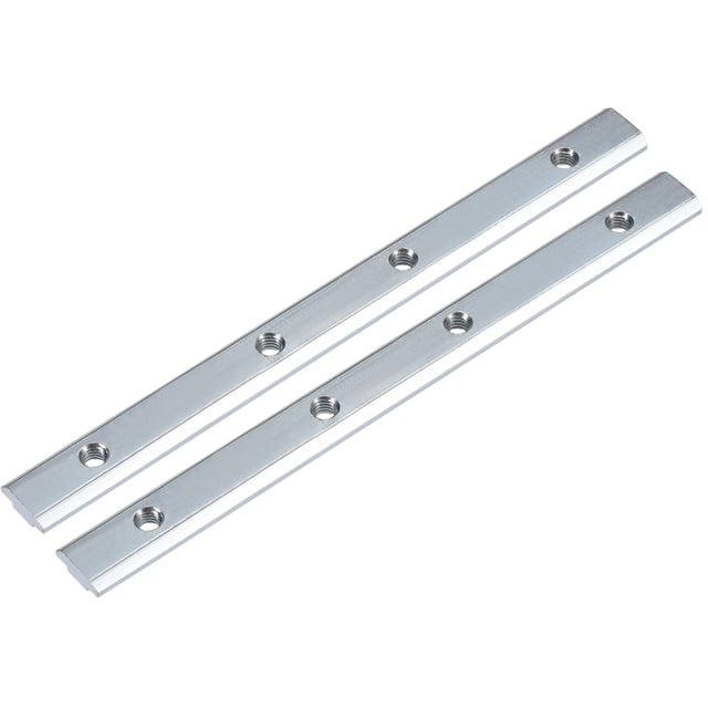 Conector de Línea Recta, Soporte de Junta de 7" para Perfil de Extrusión de Aluminio T Slot 3030 de 8 mm, 2 Pcs