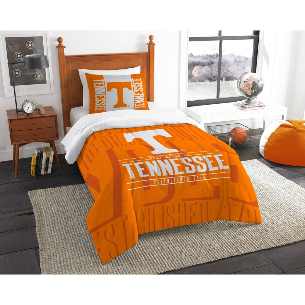 NCAA Tennessee Volunteers "Modern Take" Bedding Comforter Set Walmart