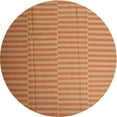 thumbnail image 1 of Ahgly Company Machine Washable Indoor Round Contemporary Orange Red Area Rugs, 4' Round, 1 of 7