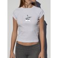 thumbnail image 4 of Musuos Women's Summer Graphic T-Shirt Slim Fit Round Neck Cap Sleeve Tops for Daily Casual, 4 of 6