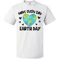 thumbnail image 3 of Inktastic Make Every Day Earth Day with Hearts and Stars T-Shirt, 3 of 5